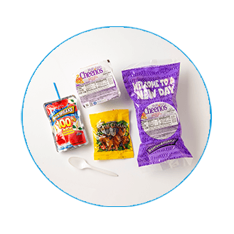 Grab'N Snack™ kits, brand