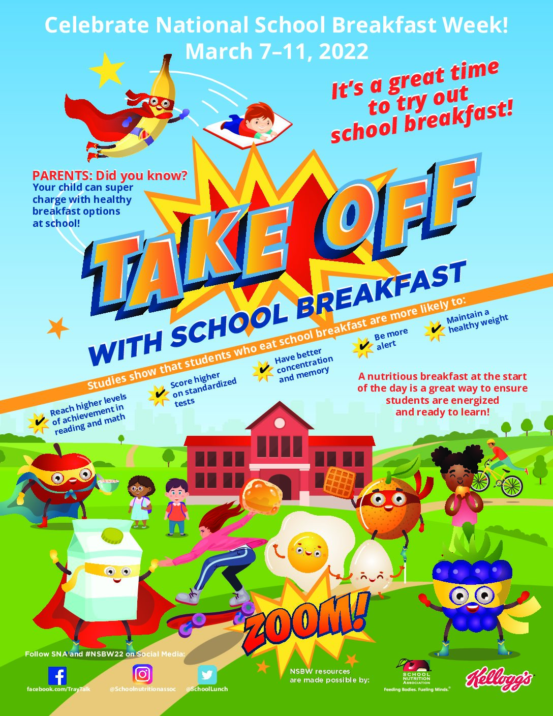 Celebrate National School Breakfast Week March 711
